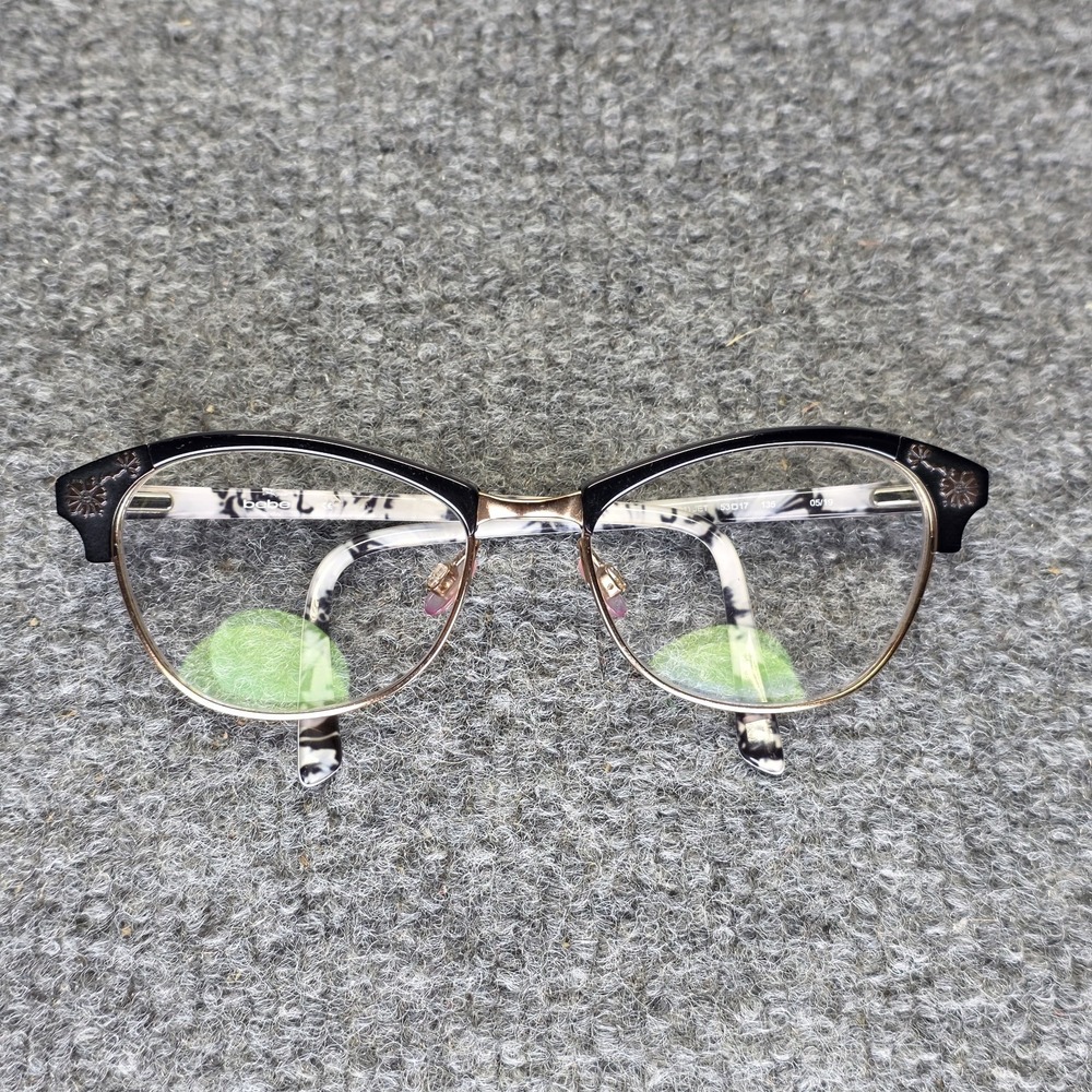 Bebe Eyeglasses Frame BB5162 600 Women's Berry Metal Round Full Rim 53-17-135 - Picture 1 of 10
